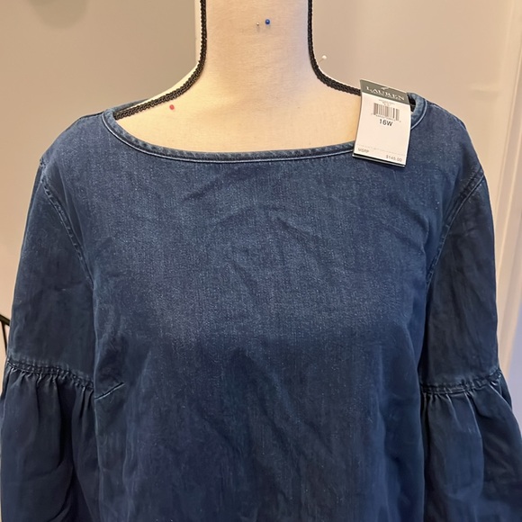 Denim Ralph Lauren dress. - Picture 2 of 8